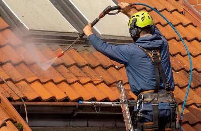 Démoussage et hydrofuge de toiture à Mottereau